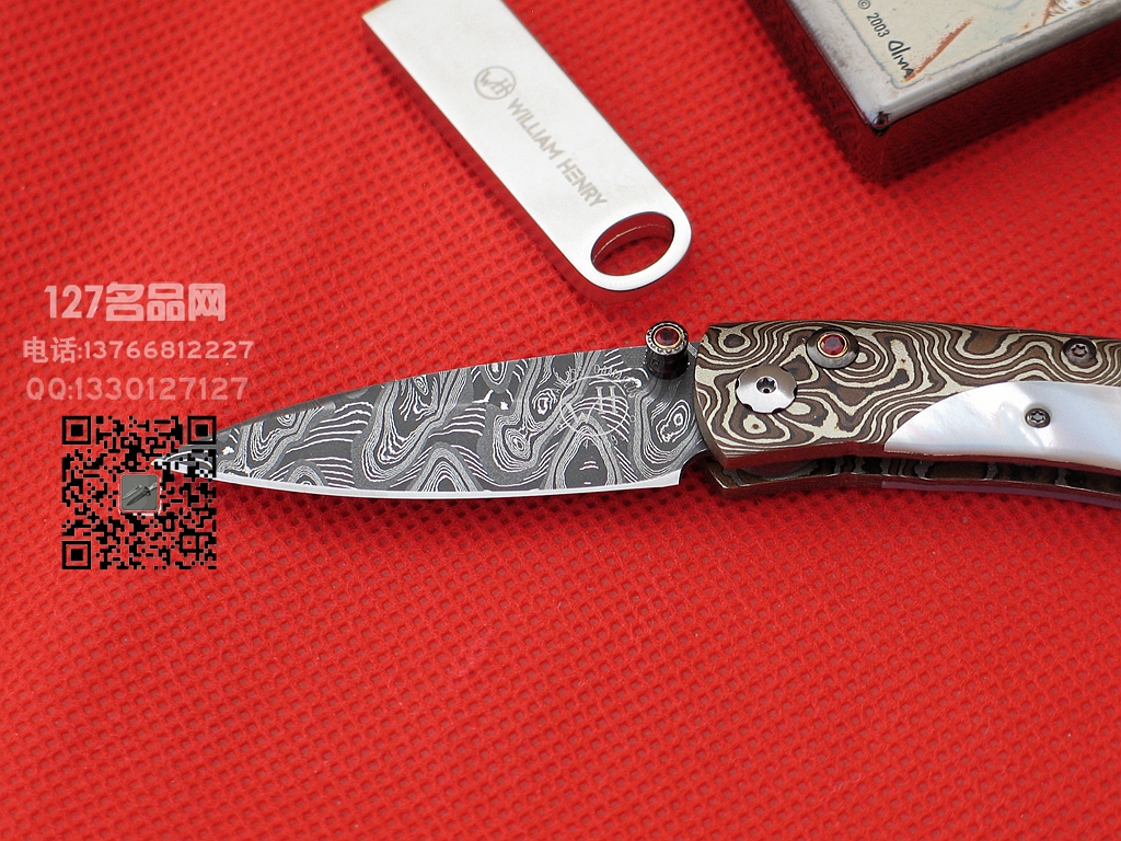 威廉亨利William Henry B04 meridian迷你型绅士折刀