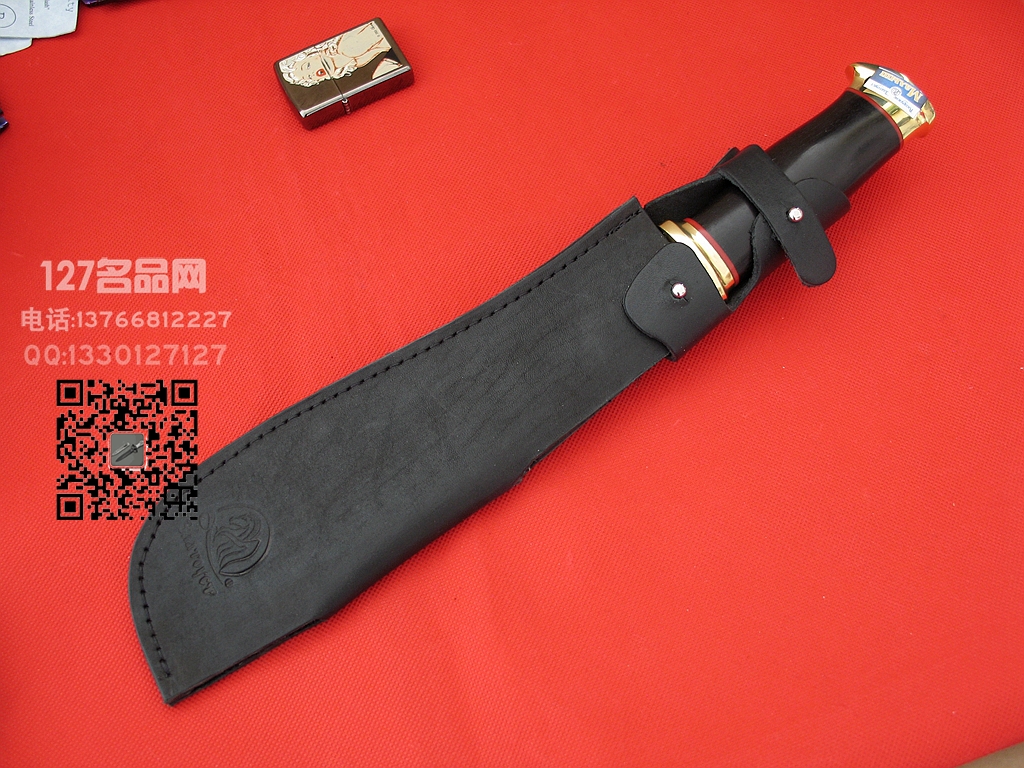 俄罗斯 Rosarms罗斯武备“大宝 ” 手工锻打大马士革直刀