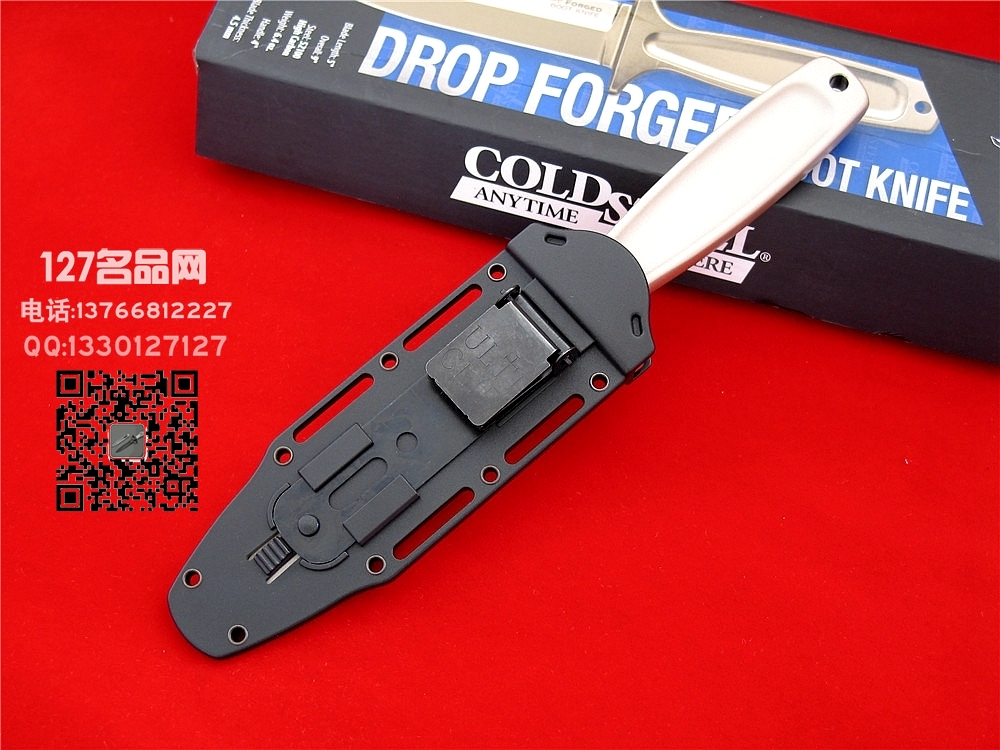 美国冷钢Cold Steel 36MB BOOT KNIFE 52100高碳钢锻造一体靴刀