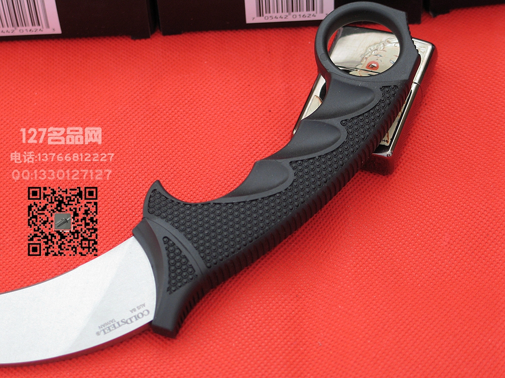 COLD STEEL美国冷钢 49KST虎爪防卫刀进口钢虎