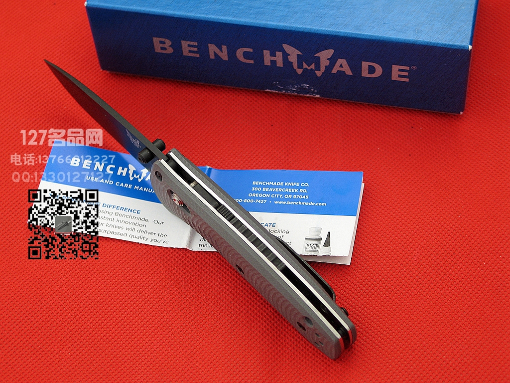美国蝴蝶Benchmade 585BK2快开刀世界名刀