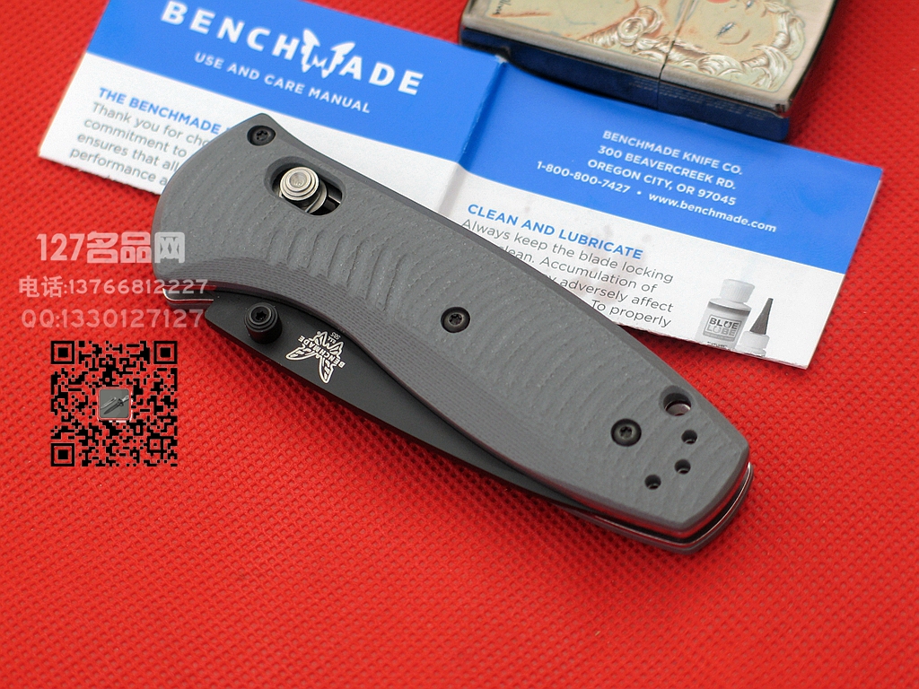 美国蝴蝶Benchmade 585BK2快开刀世界名刀