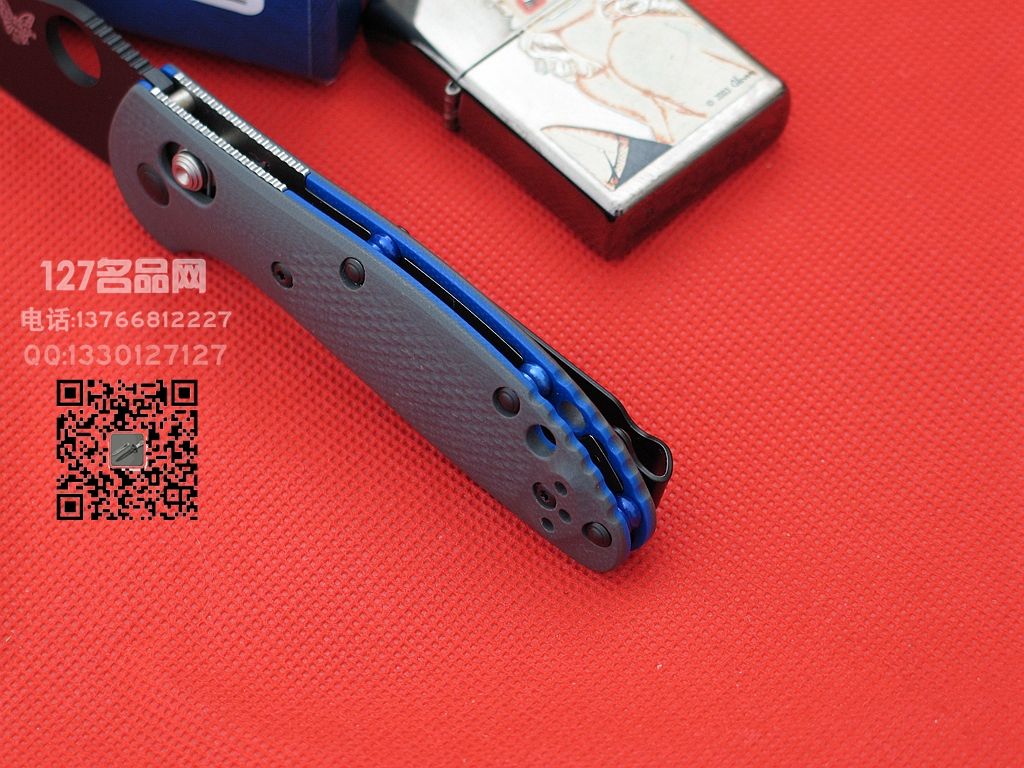 美国蝴蝶Benchmade 555BK-1迷你支配者折刀