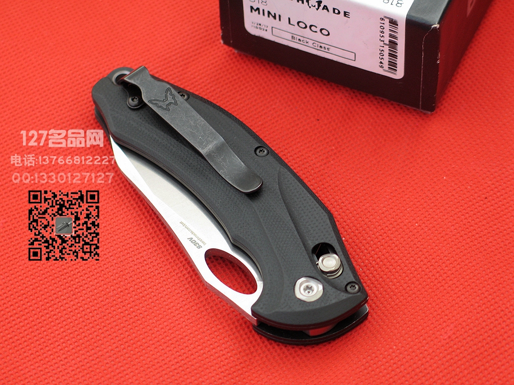 美国蝴蝶Benchmade  818战术折刀 世界名刀