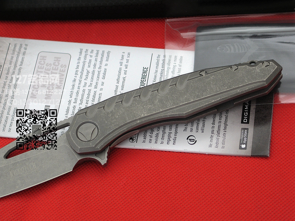 美国微技术Microtech MK6手工版折刀世界名刀