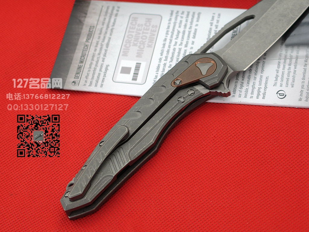 美国微技术Microtech MK6手工版折刀世界名刀