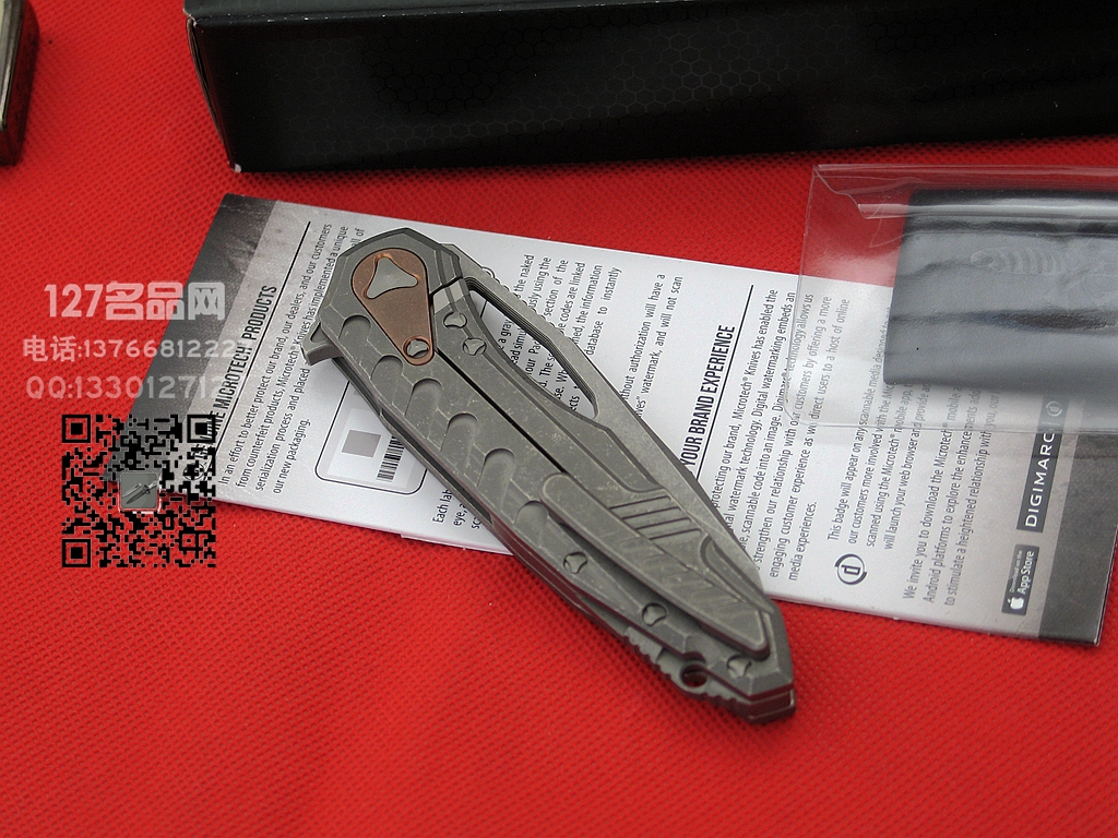 美国微技术Microtech MK6手工版折刀世界名刀