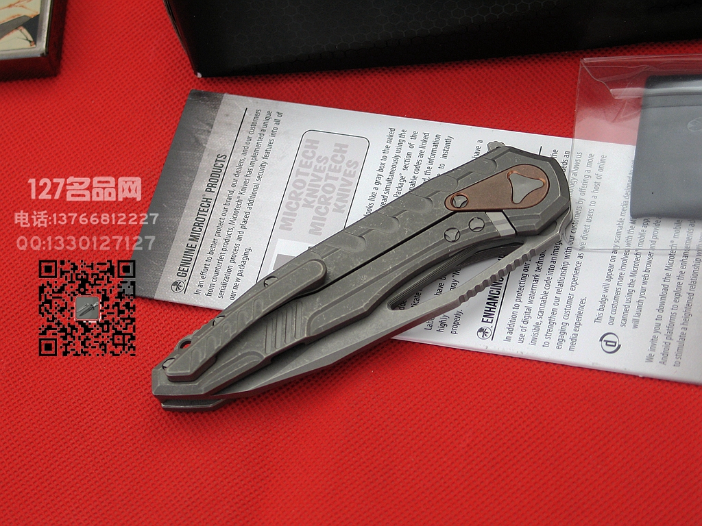 美国微技术Microtech MK6手工版折刀世界名刀