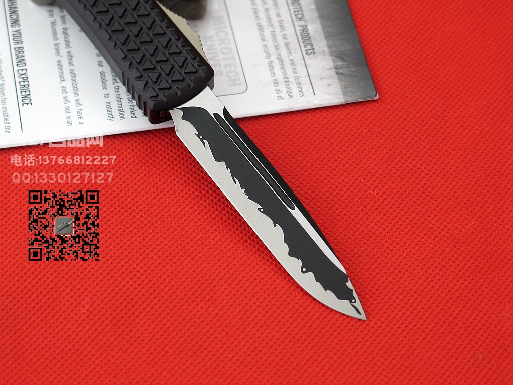 美国微技术MICROTECH 121定制版自动刀 世界名刀