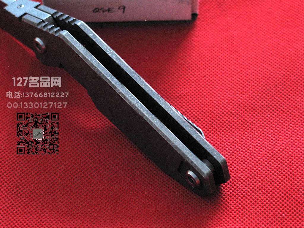 QTRMSTR军需官QSE-9限量战术折刀 世界名刀