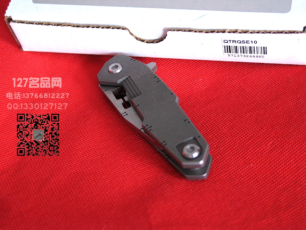 美国军需官QTRMSTR QSE-10彼弗 限量版战术折刀 