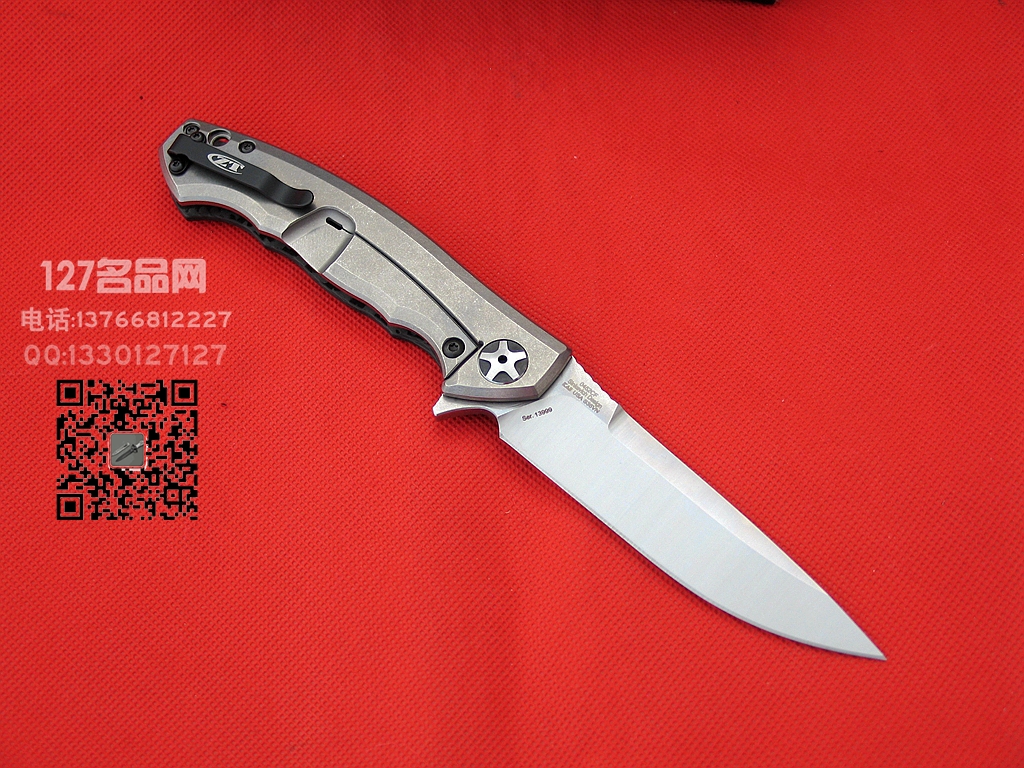 美国ZT零误差 0452CF S35VN粉末钢珍藏版折刀