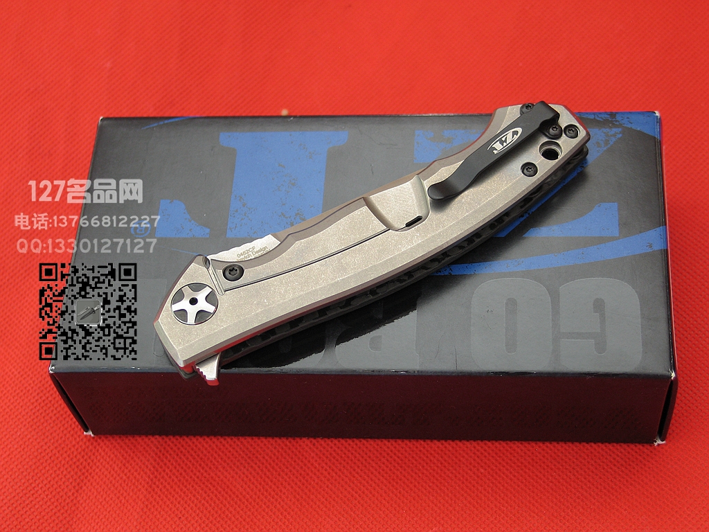 美国ZT零误差 0452CF S35VN粉末钢珍藏版折刀