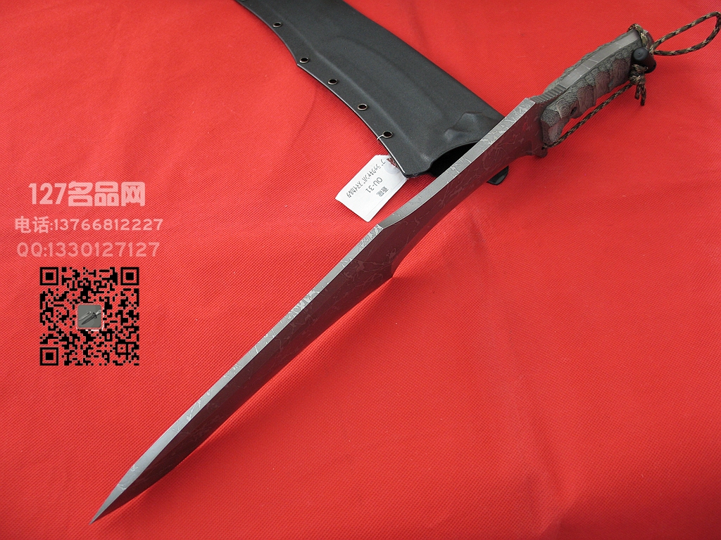 KikuMatsuda松田菊男KM-430苍龙 大型战术直刃