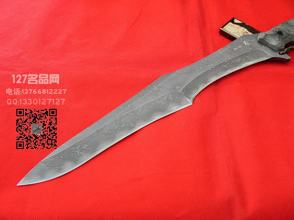 KikuMatsuda松田菊男KM-430苍龙 大型战术直刃