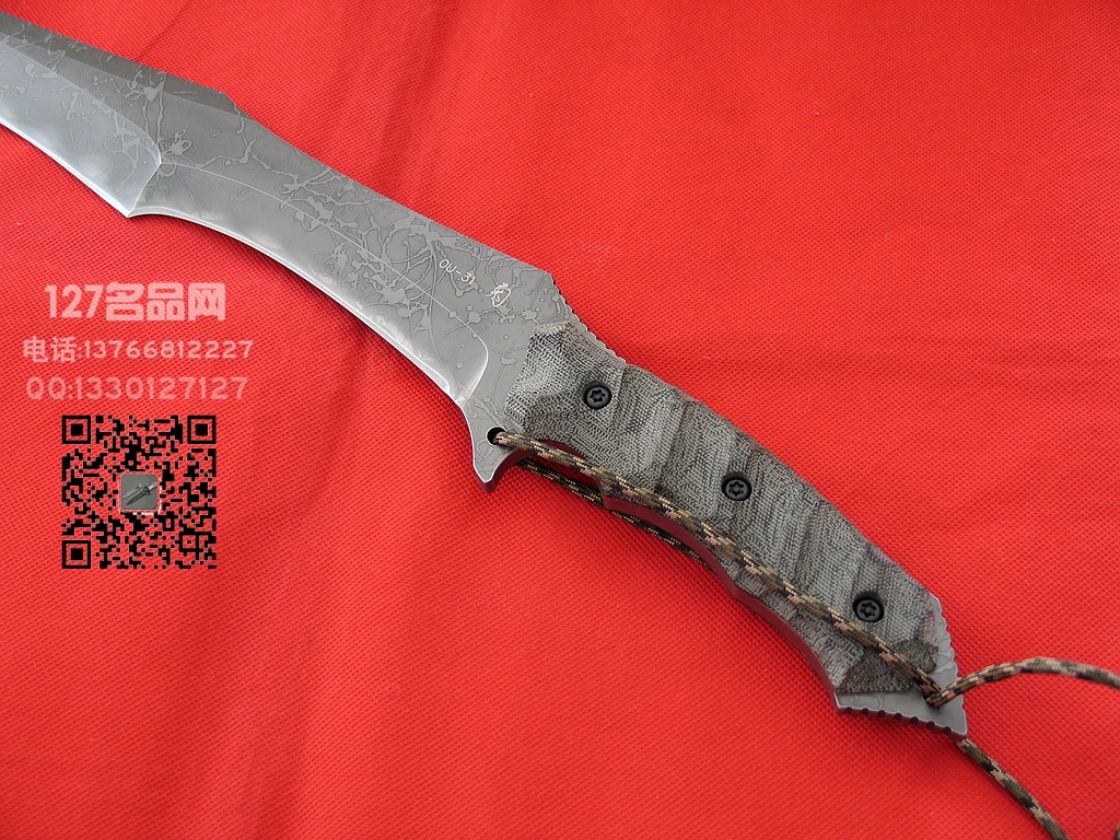 KikuMatsuda松田菊男KM-430苍龙 大型战术直刃