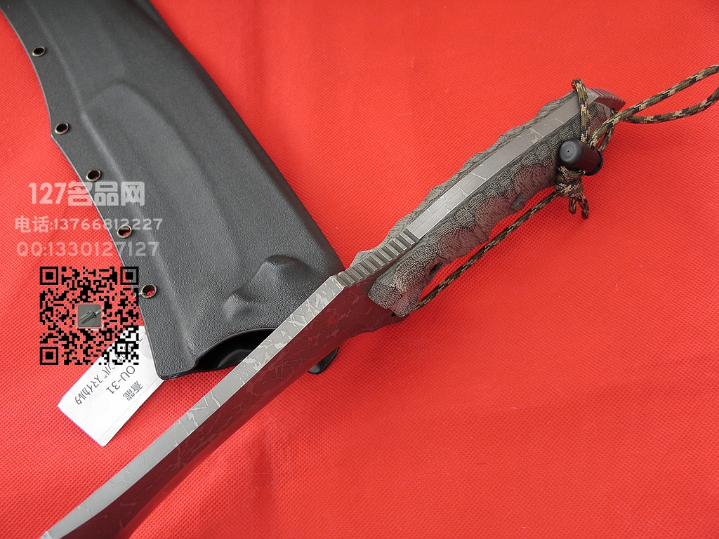 KikuMatsuda松田菊男KM-430苍龙 大型战术直刃
