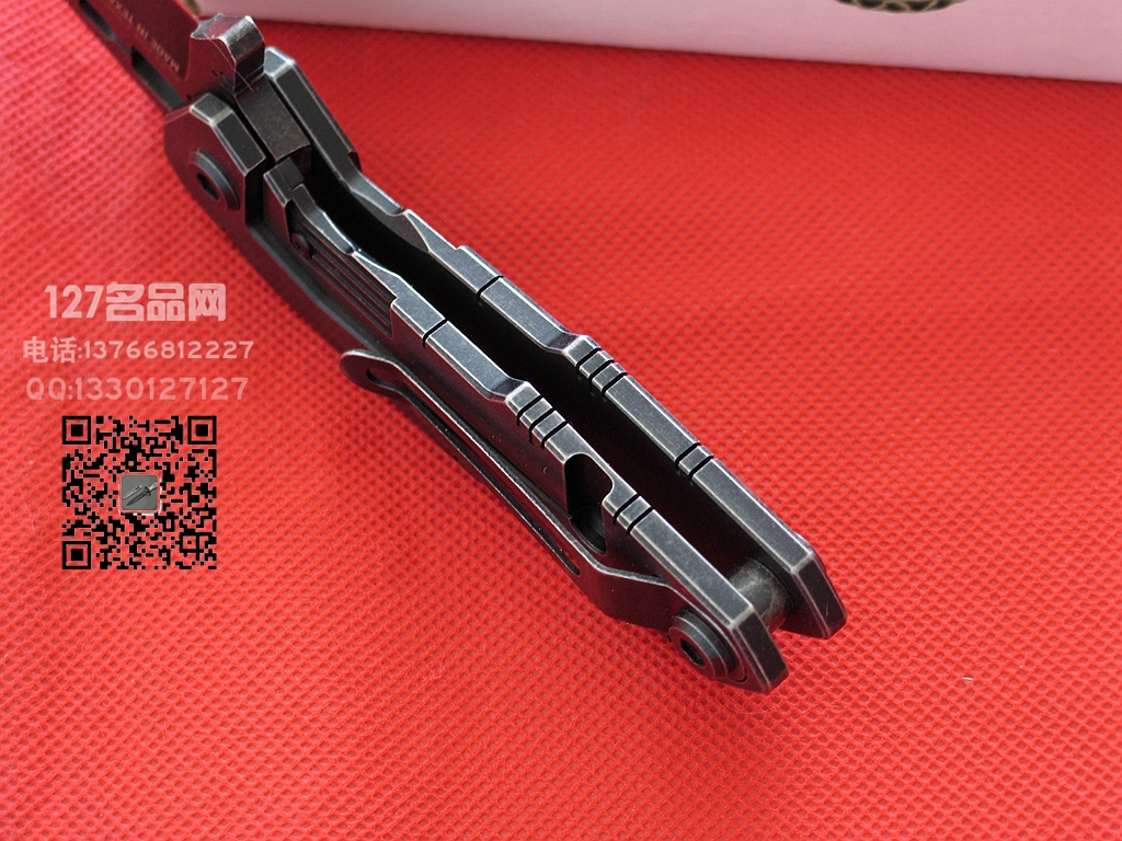美国军需官QTRMSTR QSE-10彼弗 限量版战术折刀 