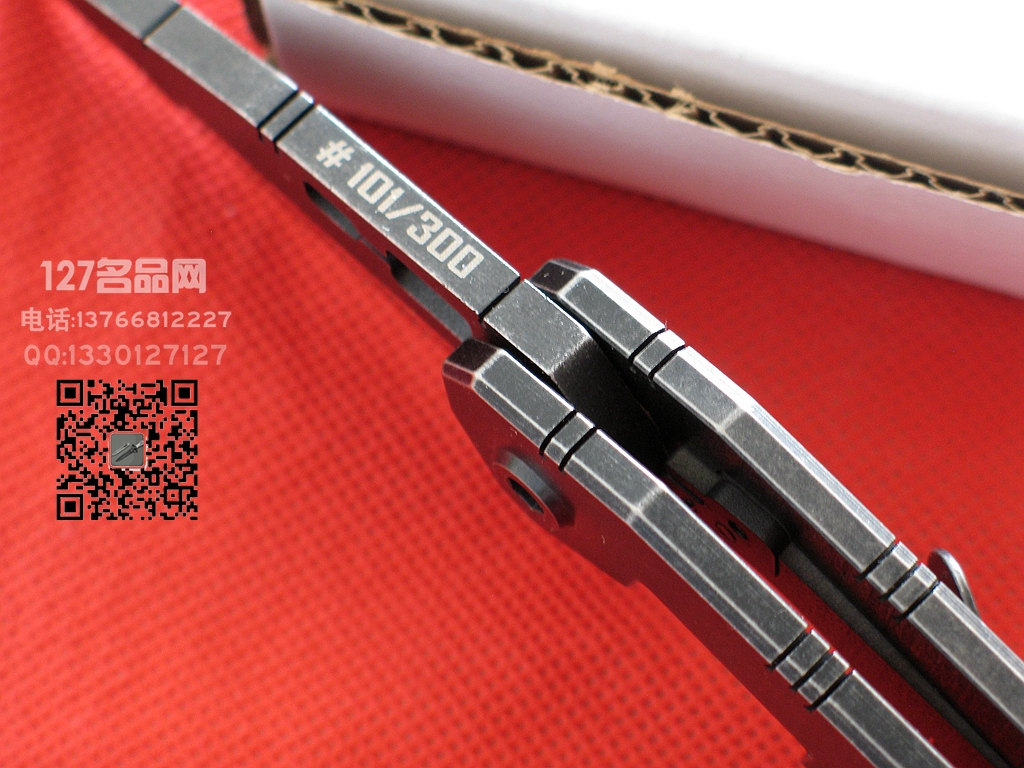 美国军需官QTRMSTR QSE-10彼弗 限量版战术折刀 