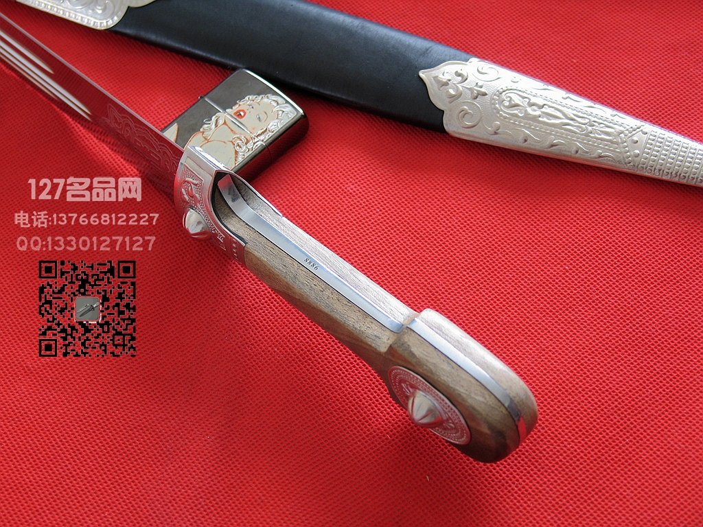 俄罗斯 Kizlyar 哥萨克短剑进口佩剑 127名刀网
