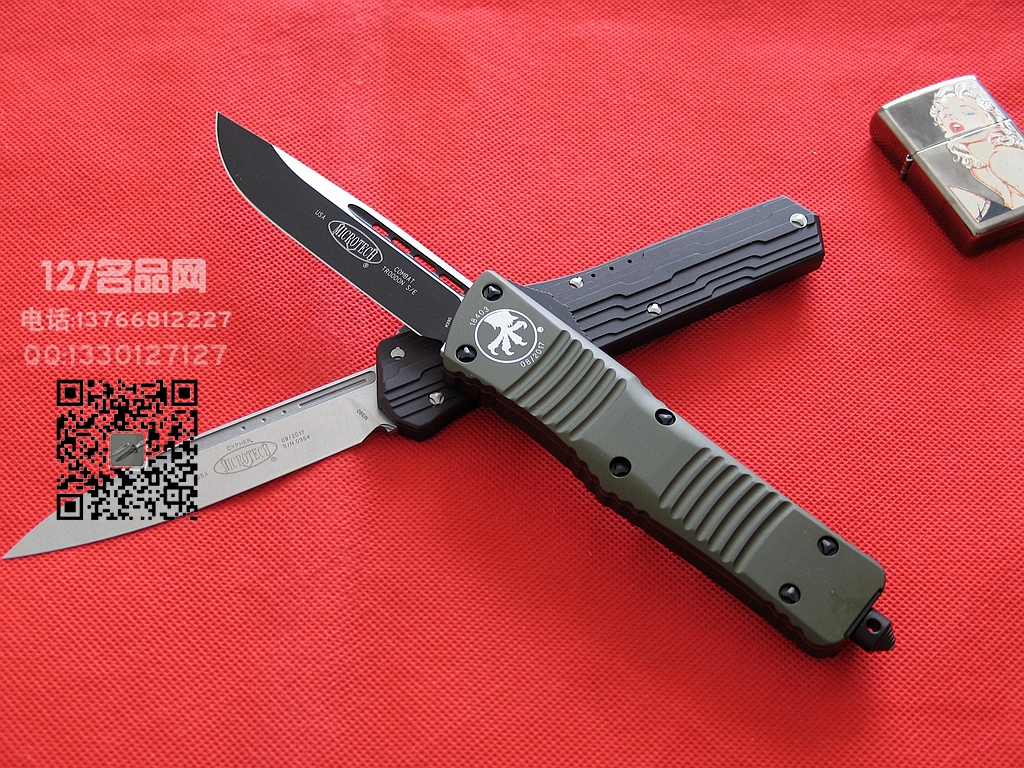 Microtech美国微技术143-1战术大恐龙m390钢