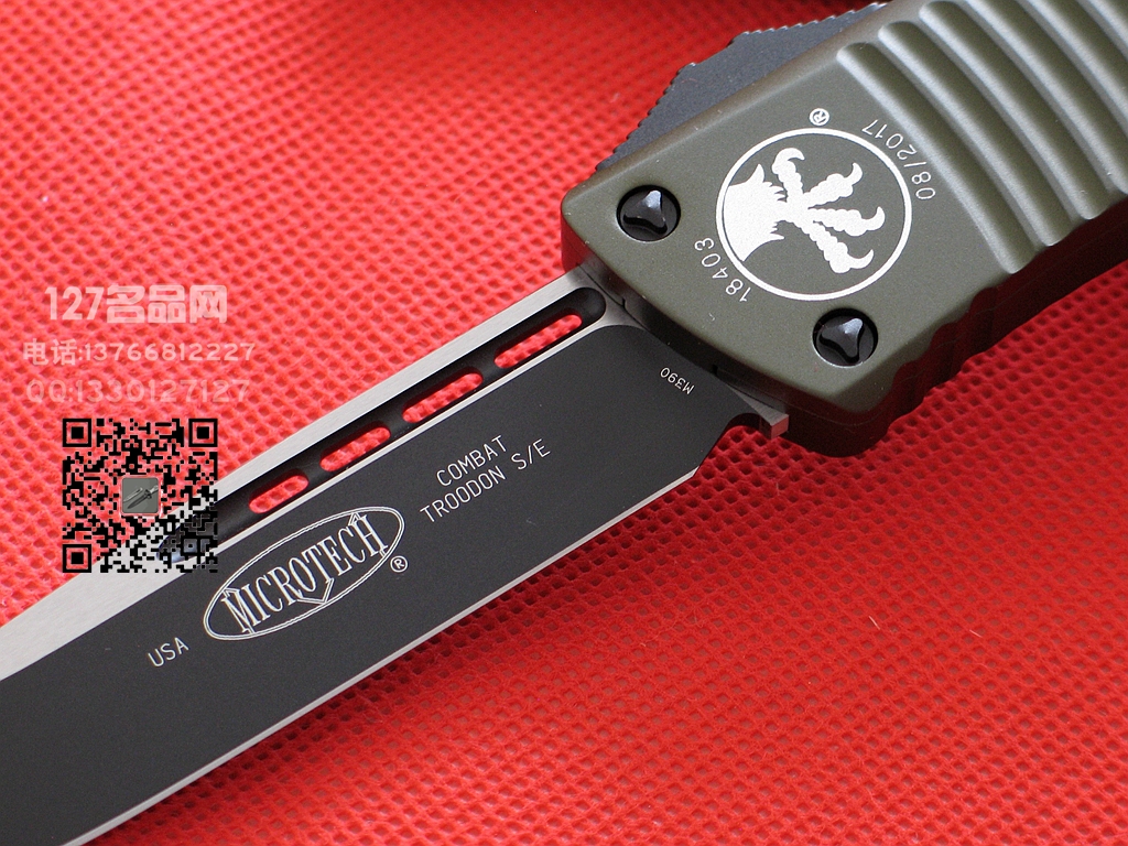 Microtech美国微技术143-1战术大恐龙m390钢