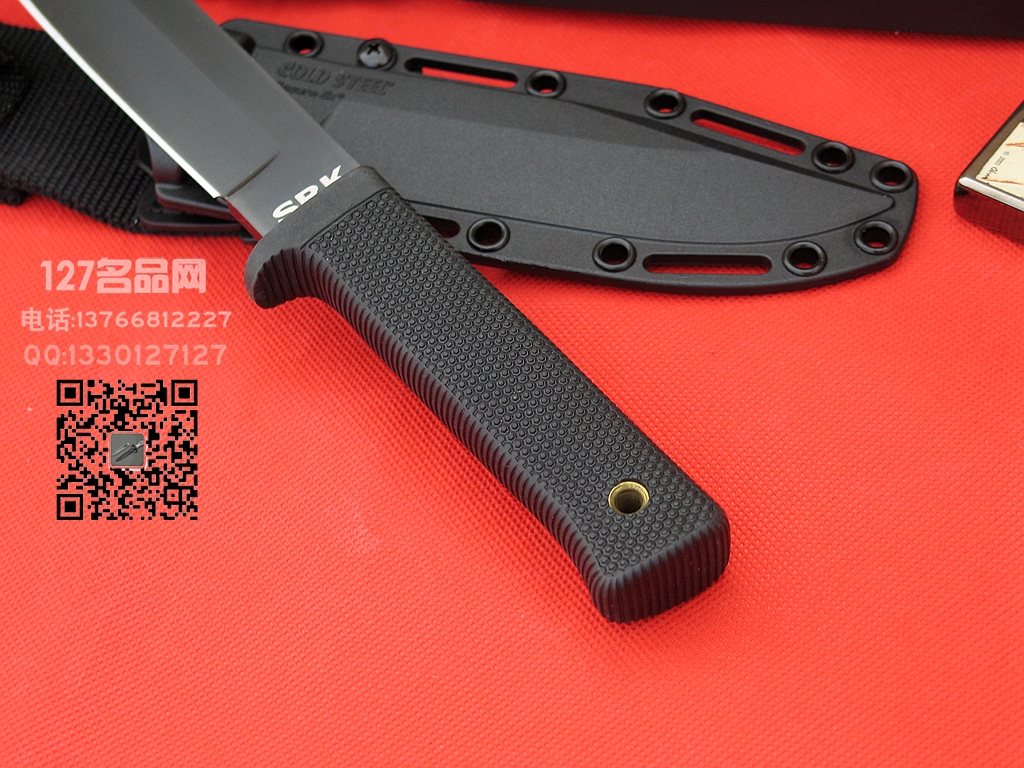 Cold Steel美国冷钢38CKC 3v钢求生救援刀127名品 