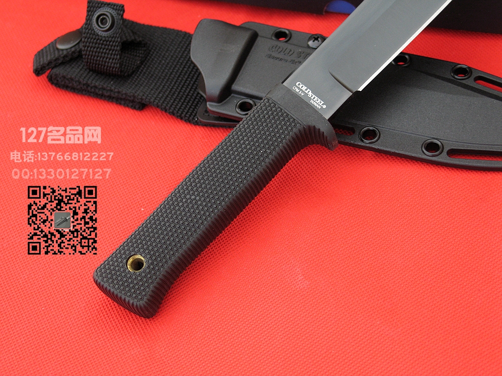 Cold Steel美国冷钢38CKC 3v钢求生救援刀127名品 