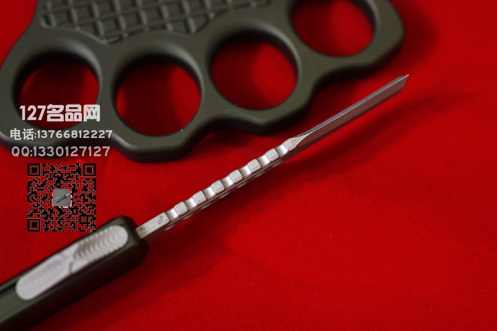 美国微技术Microtech USN限量版剃刀刃剑标 指虎套装
