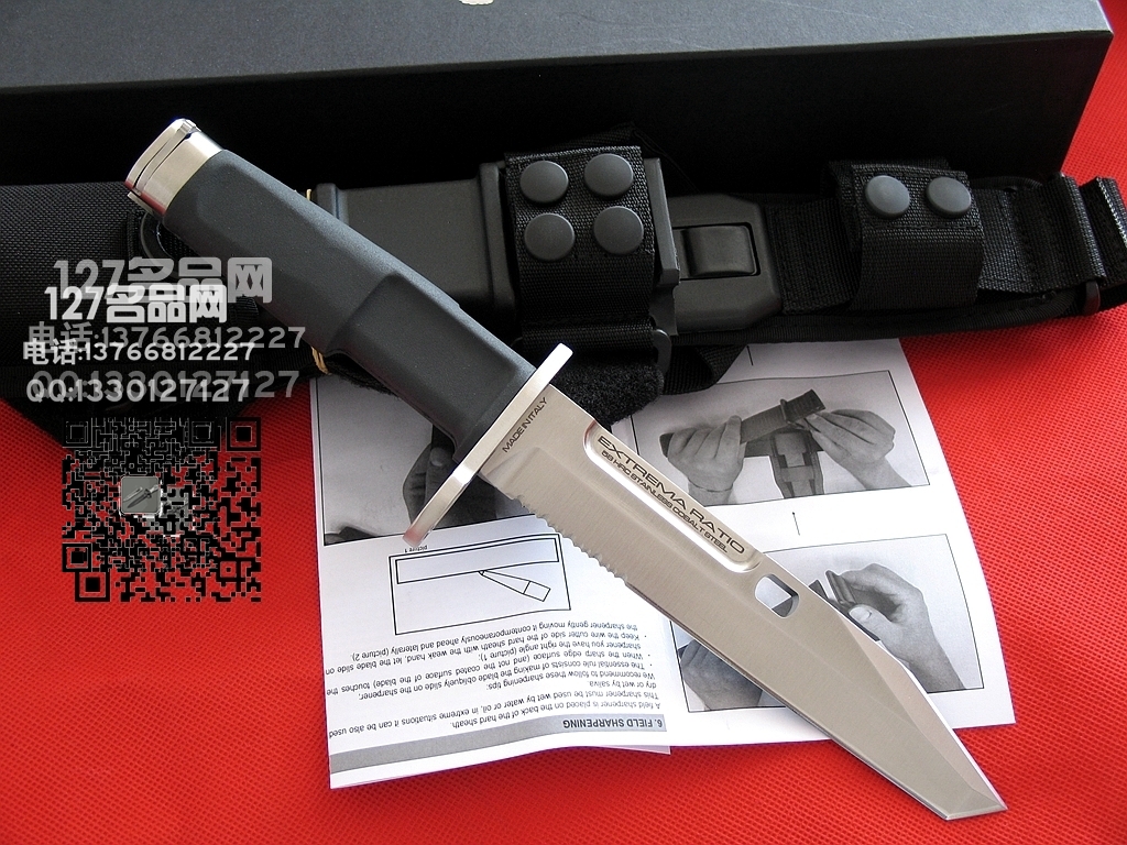 意大利极端武力Extrema Ratio支点 阿富汗多功能刺刀名刀127名品