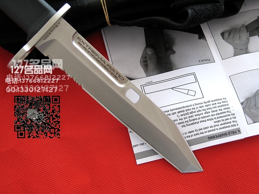 意大利极端武力Extrema Ratio支点 阿富汗多功能刺刀名刀127名品