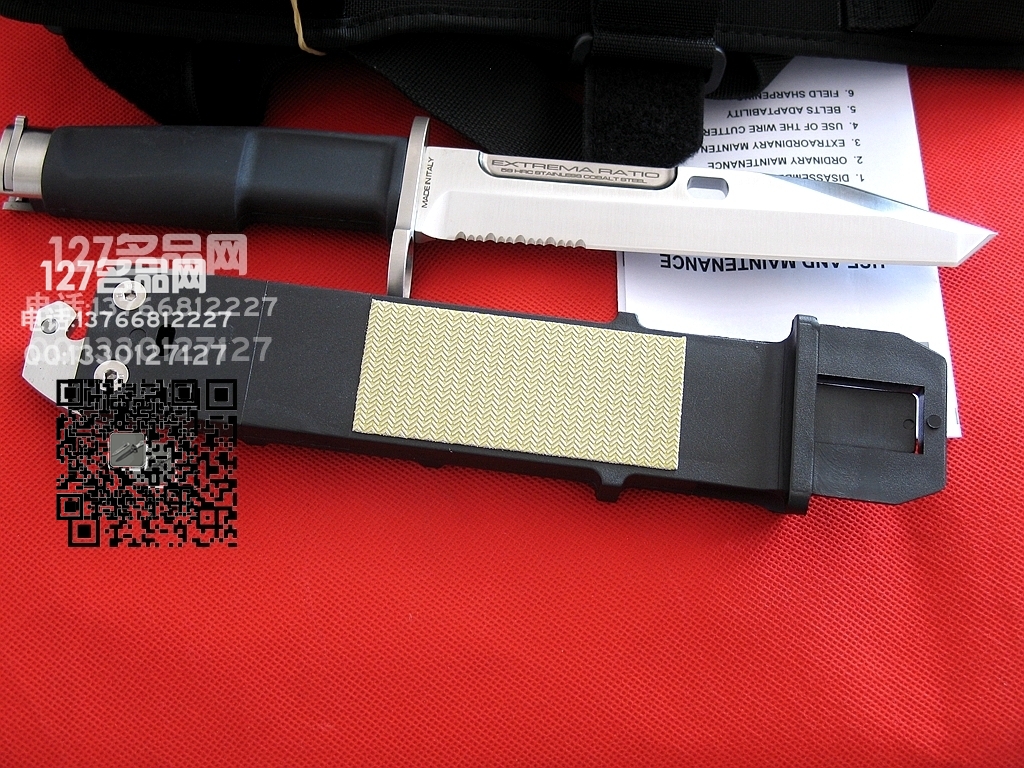 意大利极端武力Extrema Ratio支点 阿富汗多功能刺刀名刀127名品