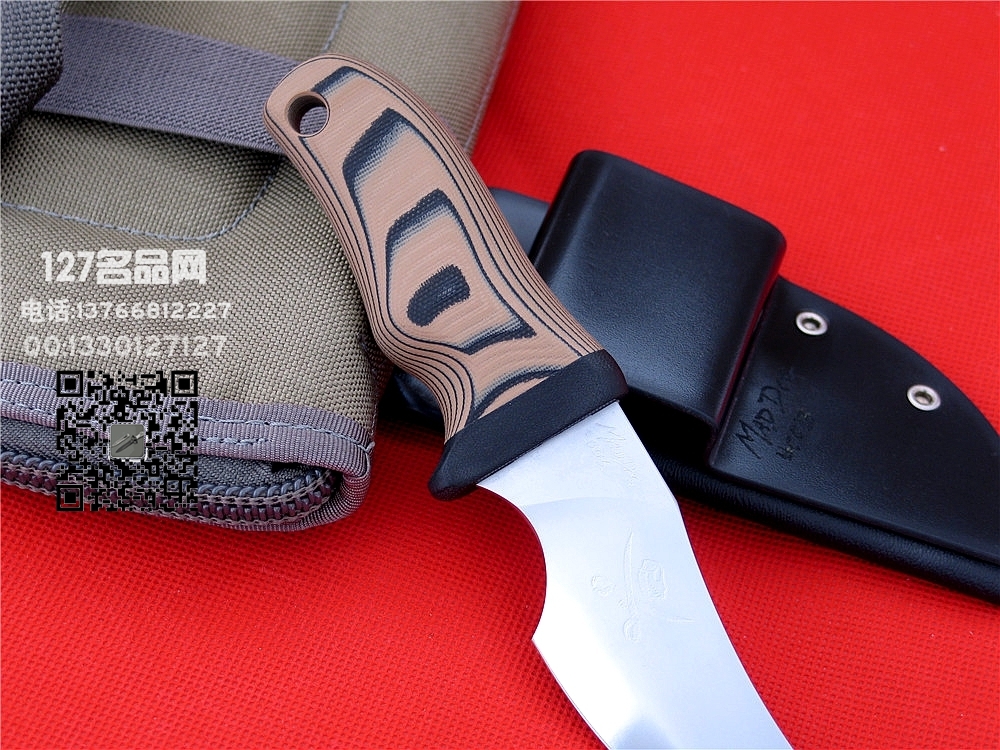美国疯狗MadDog 犀牛蚀刻烧刃限量手签版 世界名刃127名品网