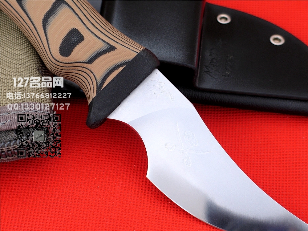 美国疯狗MadDog 犀牛蚀刻烧刃限量手签版 世界名刃127名品网