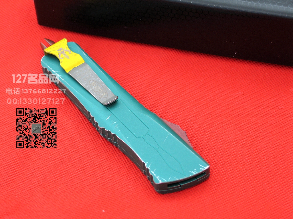 美国微技术Microtech  219-10BH 赏金猎人地狱犬大龙 天启缎面