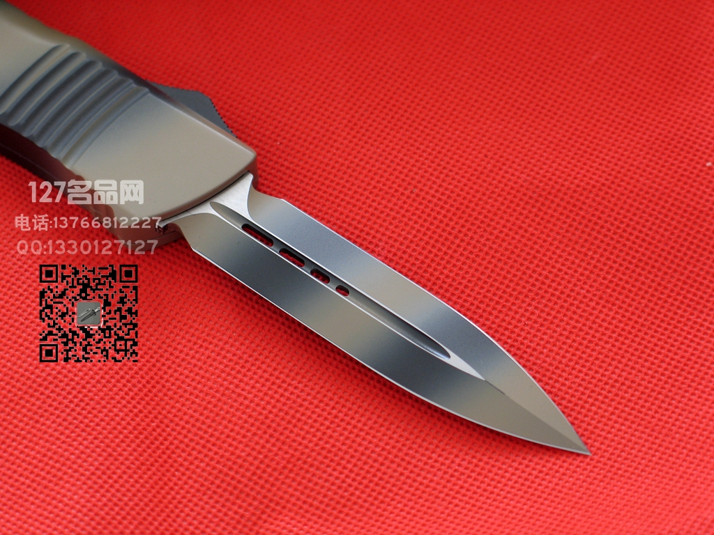 Microtech美国微技术142-1TC军版迷彩战术恐龙