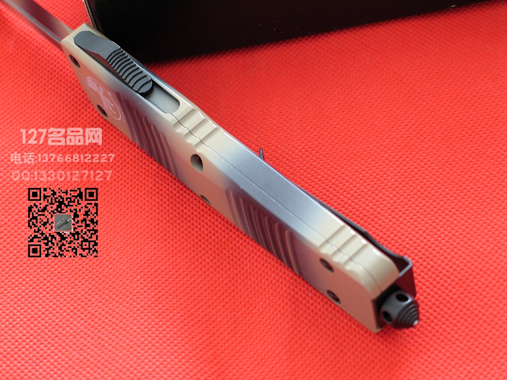 Microtech美国微技术142-1TC军版迷彩战术恐龙
