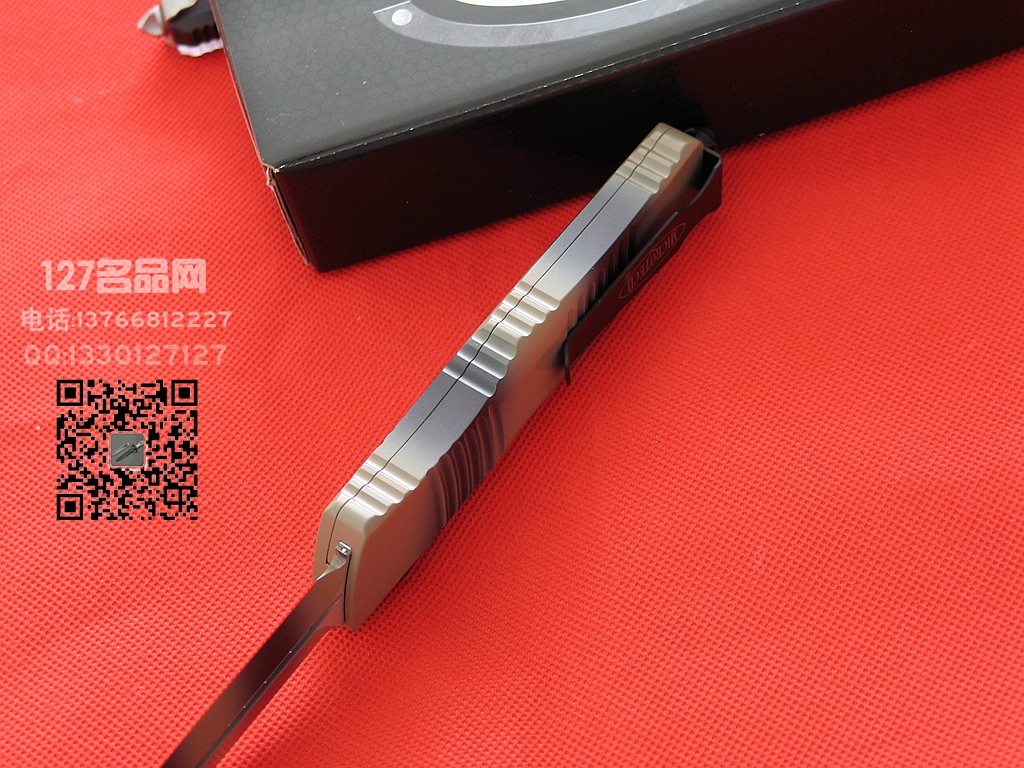 Microtech美国微技术142-1TC军版迷彩战术恐龙