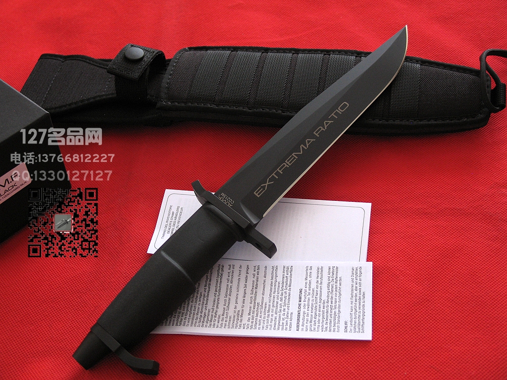 Extrema Ratio意大利极端武力A.M.F. BLACK战斗生存刀