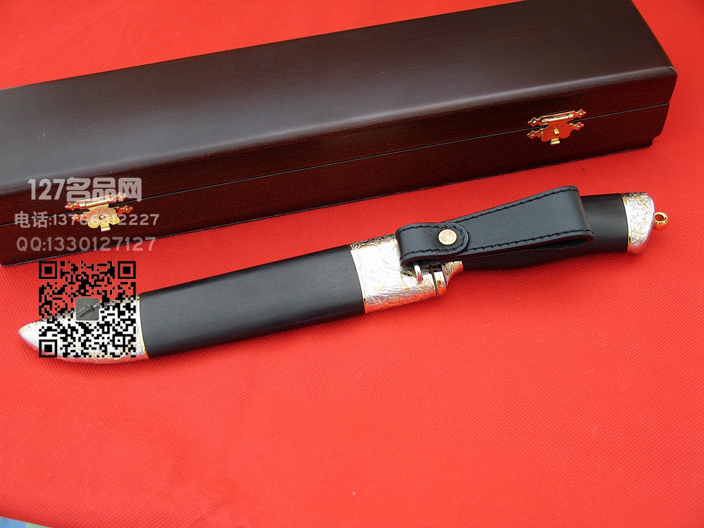 俄罗斯A&R 皇家订制版蚀刻流金镜面藏刀127名品 