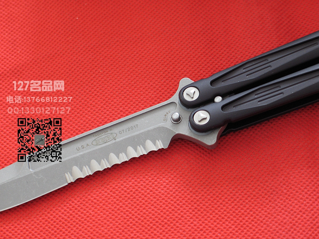 美国微技MICROTECH 微技术 173-11蝴蝶刀 127名品