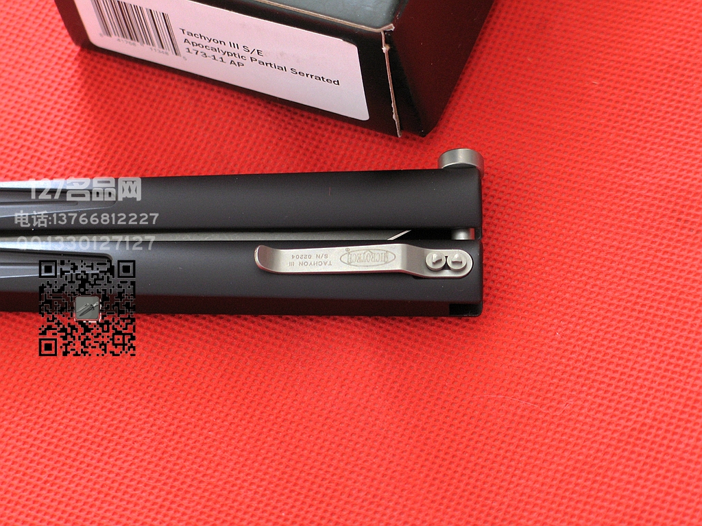 美国微技MICROTECH 微技术 173-11蝴蝶刀 127名品