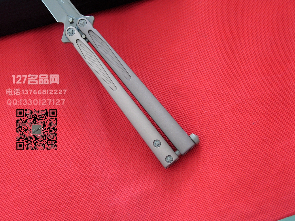 美国微技MICROTECH微技术173-1TN 沙色蝴蝶刀甩刀