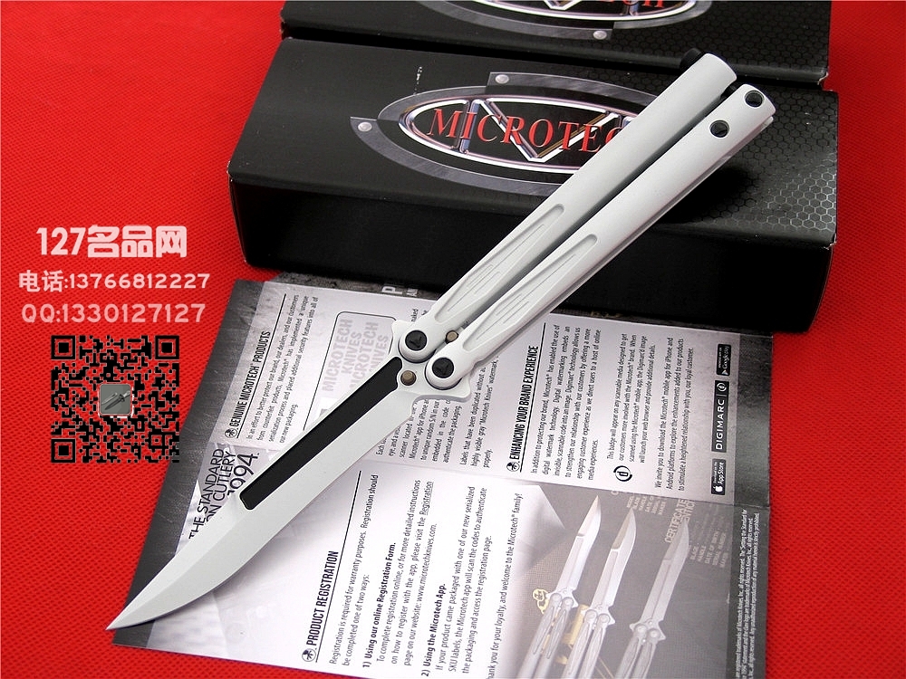 美国微技术Microtech蝴蝶甩刀173-1限量版127名品网 