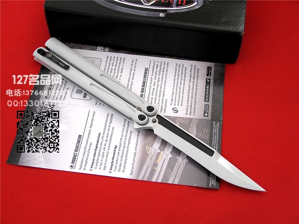 美国微技术Microtech蝴蝶甩刀173-1限量版127名品网 