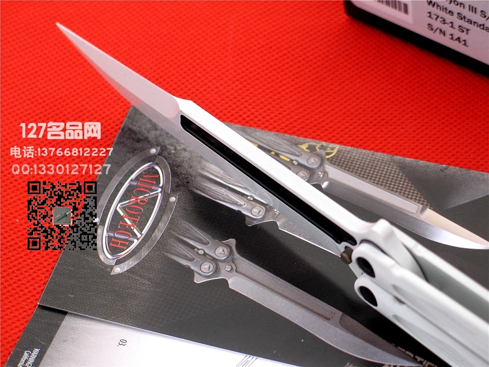 美国微技术Microtech蝴蝶甩刀173-1限量版127名品网 