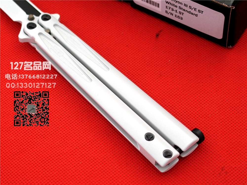 美国微技术Microtech蝴蝶甩刀173-1限量版127名品网 