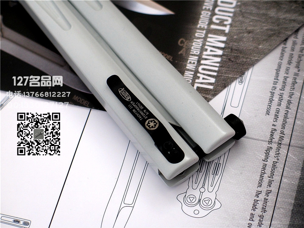 美国微技术Microtech蝴蝶甩刀173-1限量版127名品网 