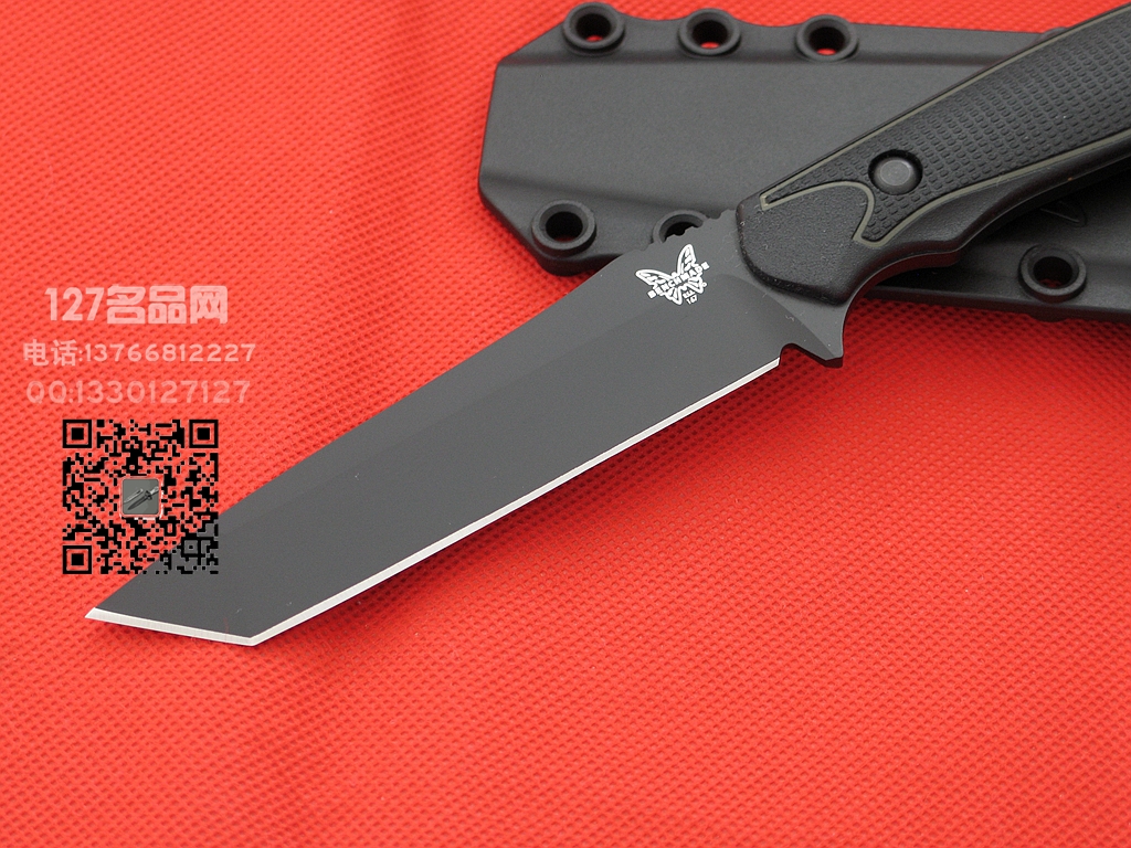 BENCHMADE蝴蝶167BKT头战术直刀 世界名刀