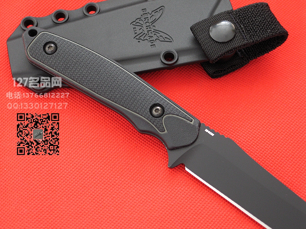 BENCHMADE蝴蝶167BKT头战术直刀 世界名刀